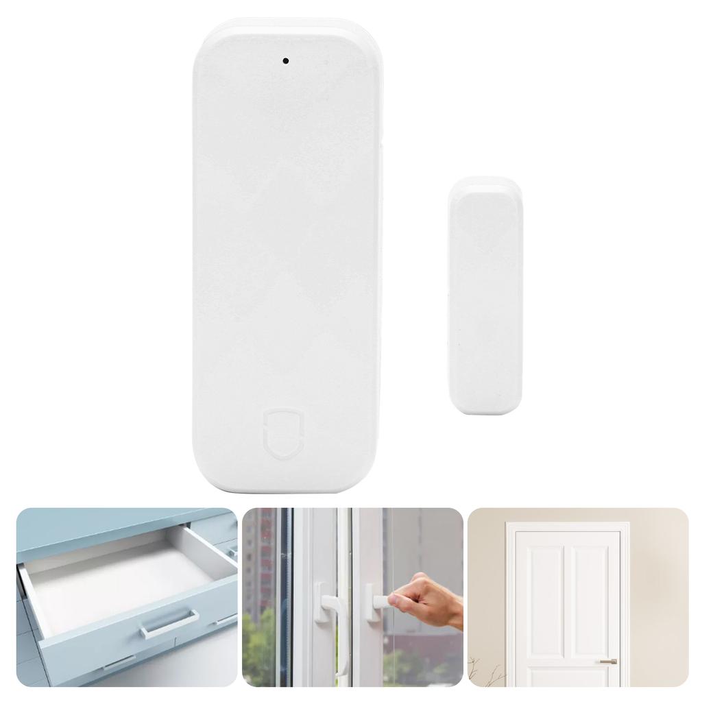 2.4GHZ Smart Wifi Door Sensor for TUYA Intrusion Induction Window Open Reminder for Home Safety