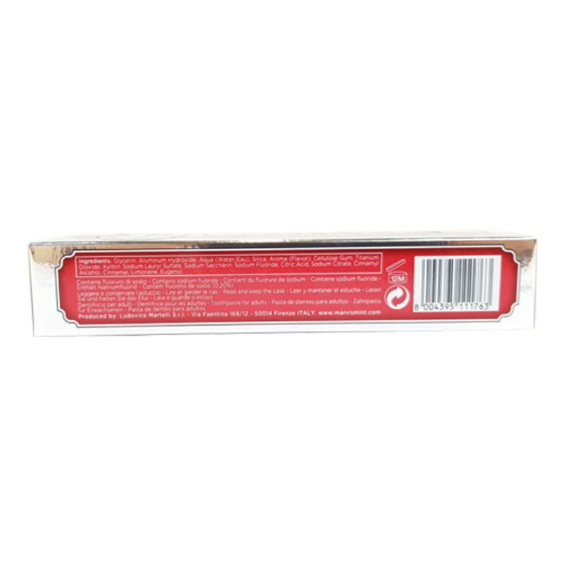 Marvis Cinnamon Mint Toothpaste 85ml