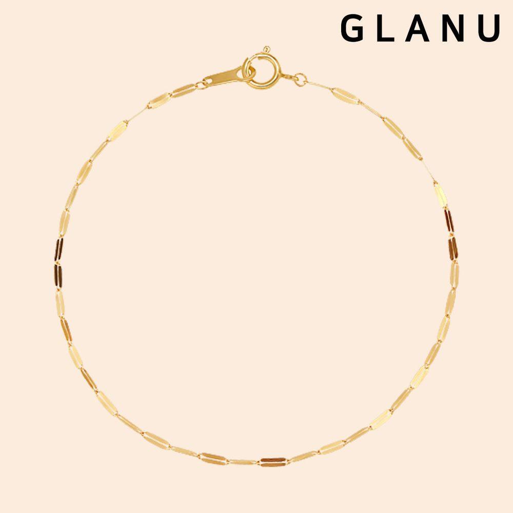 Granu 14K papaya single-strand bracelet