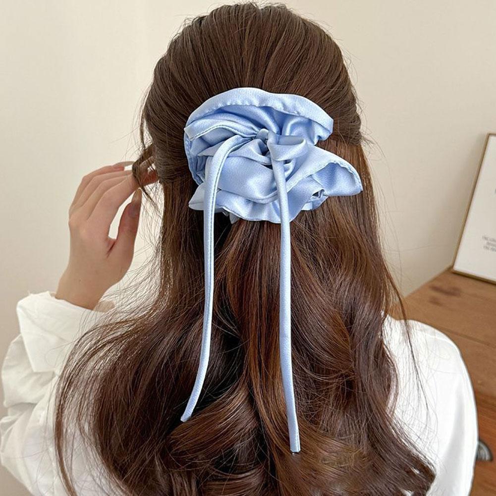 Headband with Satin Ribbon Bow