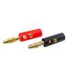 50PCS 4mm Banana Plug Gold Plated -For Speaker Wire Red Black Audio Speaker Cable Wiring Post Banana Connector