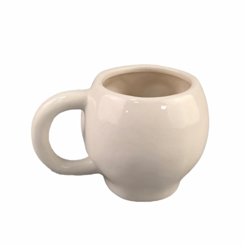 Ceramic Mug, Ceramic Skull Mug, Halloween Mug, Ghost'S Day Gift Cup 3D Three-Dimensional Cup