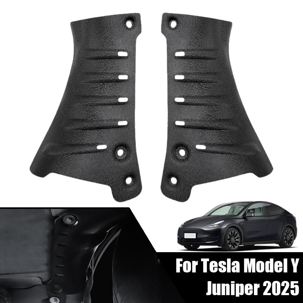 2Pcs Coolant Hose Guard Plates For Tesla Model Y Juniper Chassis - Aluminum Alloy Coolant Pipe Lower Guard Protector