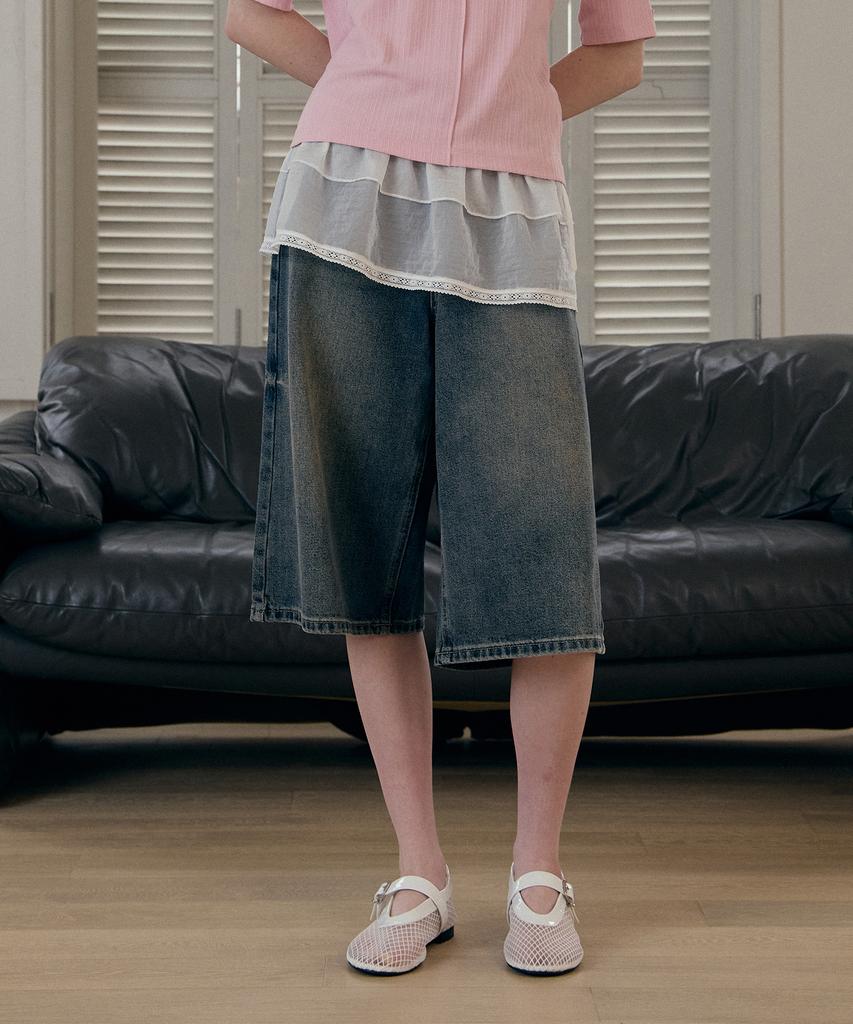 JUCYJUDY See-Through Layered Skirt Jzsk321K