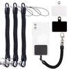 Telescopic Anti-theft Spring Lanyard Gasket Phone Safety Tether with Card Universal Phone Charm String Smartphone Straps 1