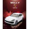 Welly 1/24 Porsche Cayenne Turbo Alloy Miniature Toy Car Model Diecast Metal Static Scale Model Car Kid Toy Vehicle Gifts