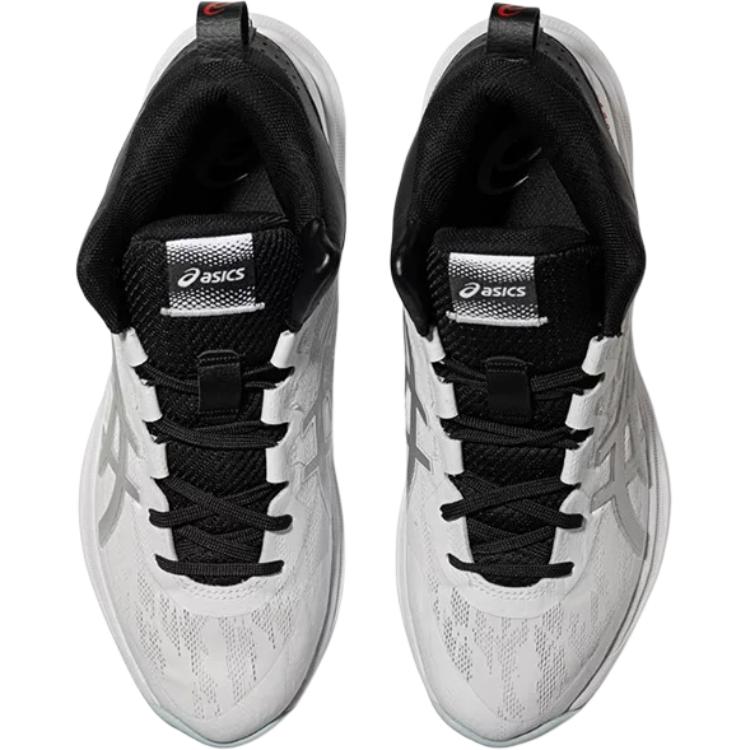 Asics Gelhoop V17 Classic Versatile Shock Absorption Non-Slip Wear-Resistant Breathable Rebound High-Top Basketball Shoes Men Sneakers 1063A115-100