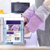 Simple Household Anti-Dirt Long Sleeve Striped Rose Floral Cleaning Gloves For Office And Home Use Suitable For Men And Women.