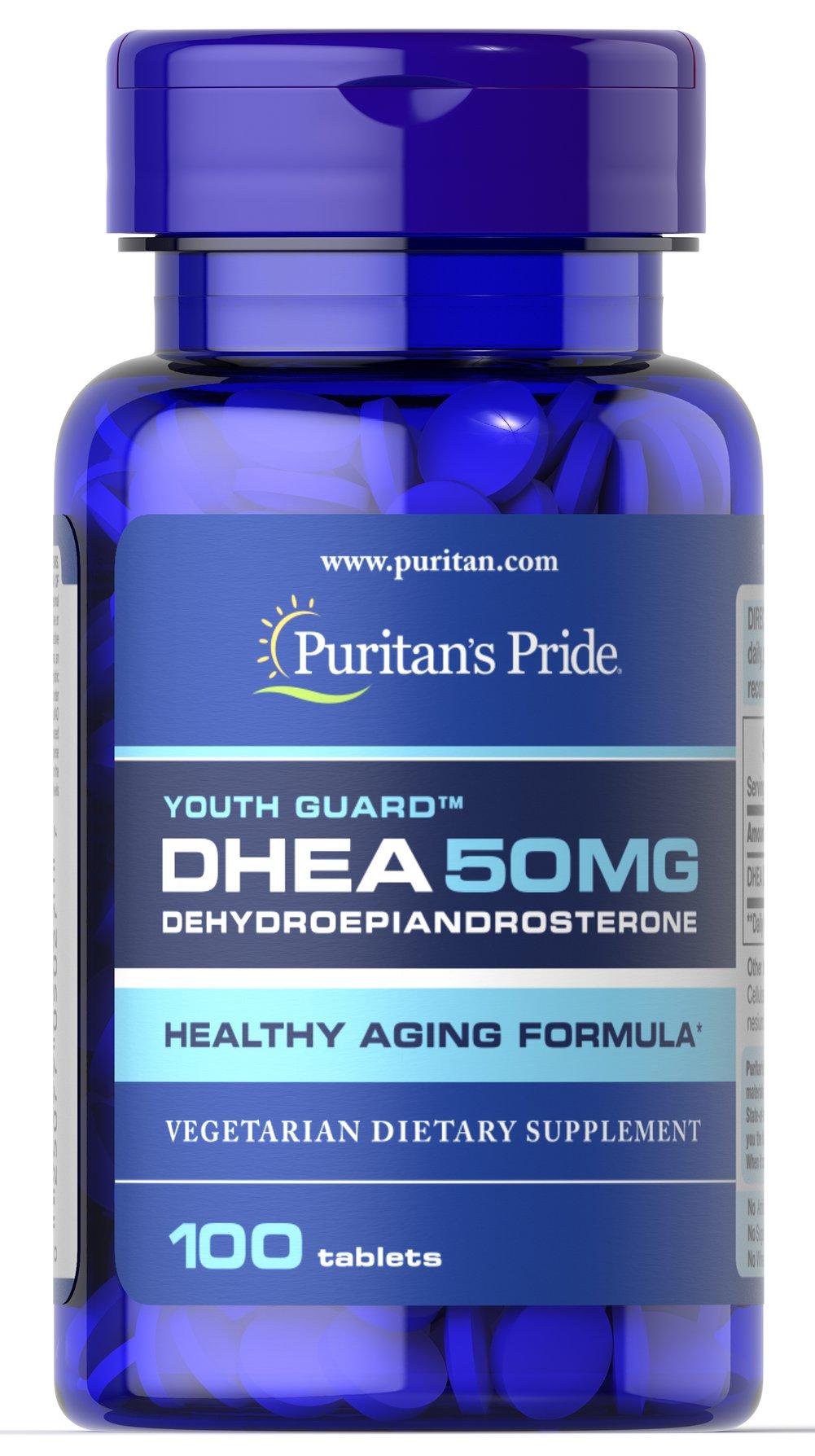 

Puritan s Pride DHEA 50 мг. 100 капсул 50 Caps