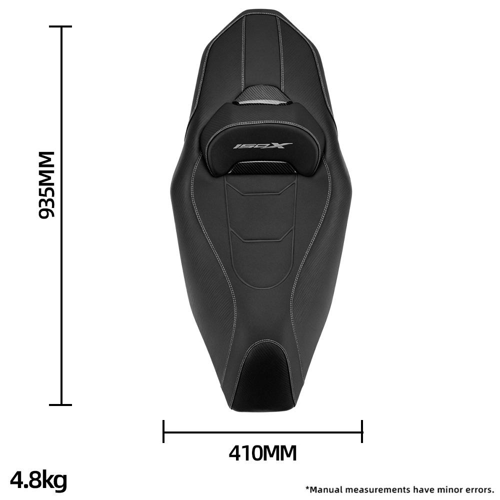 Zongshen 150X Motorcycle Seat Cushion: Enhanced Comfort & Lumbar Support