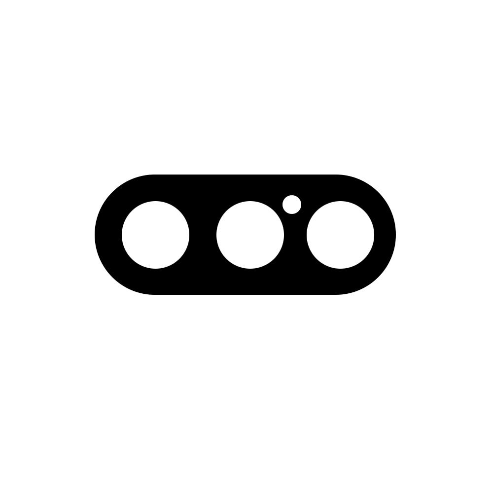 

For iPhone X Rear Camera Glass Lens Cover Replacement Type A