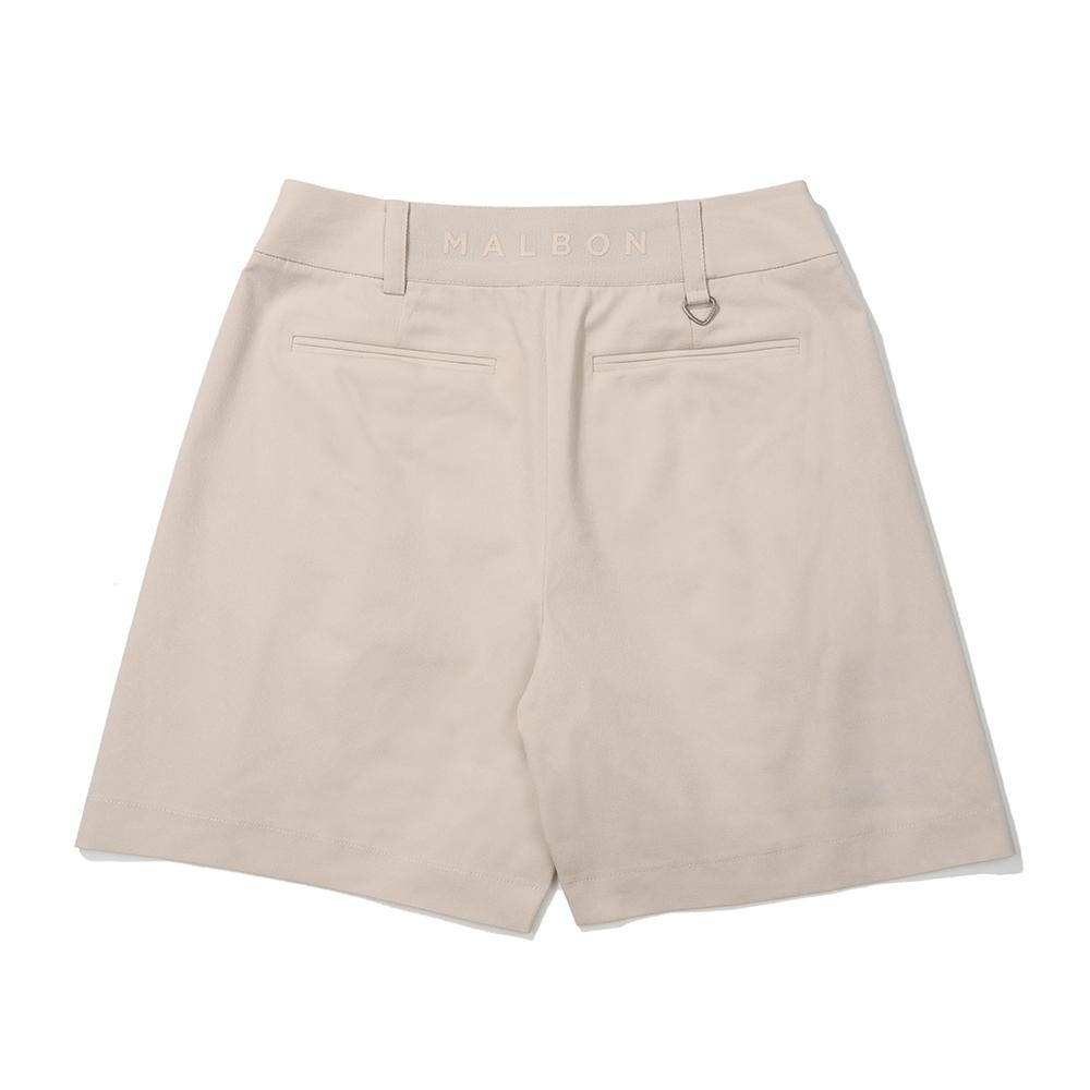 MALBON GOLF Casual Bermuda Pants Cream (Woman)