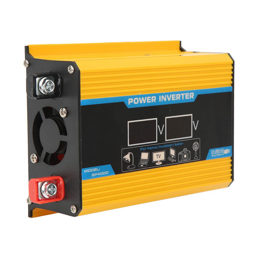 300W Modified Sine Wave Inverter USB Car Power Inverter Adapter LED Display 12V to 220V