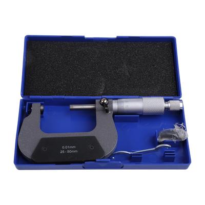 Präzises elektronisches LCD-Schieblehre-Messschieber Mikrometer 25-50/50-75/75-100mm Außen Metrisch Messschieber Messwerkzeug Mikrometer