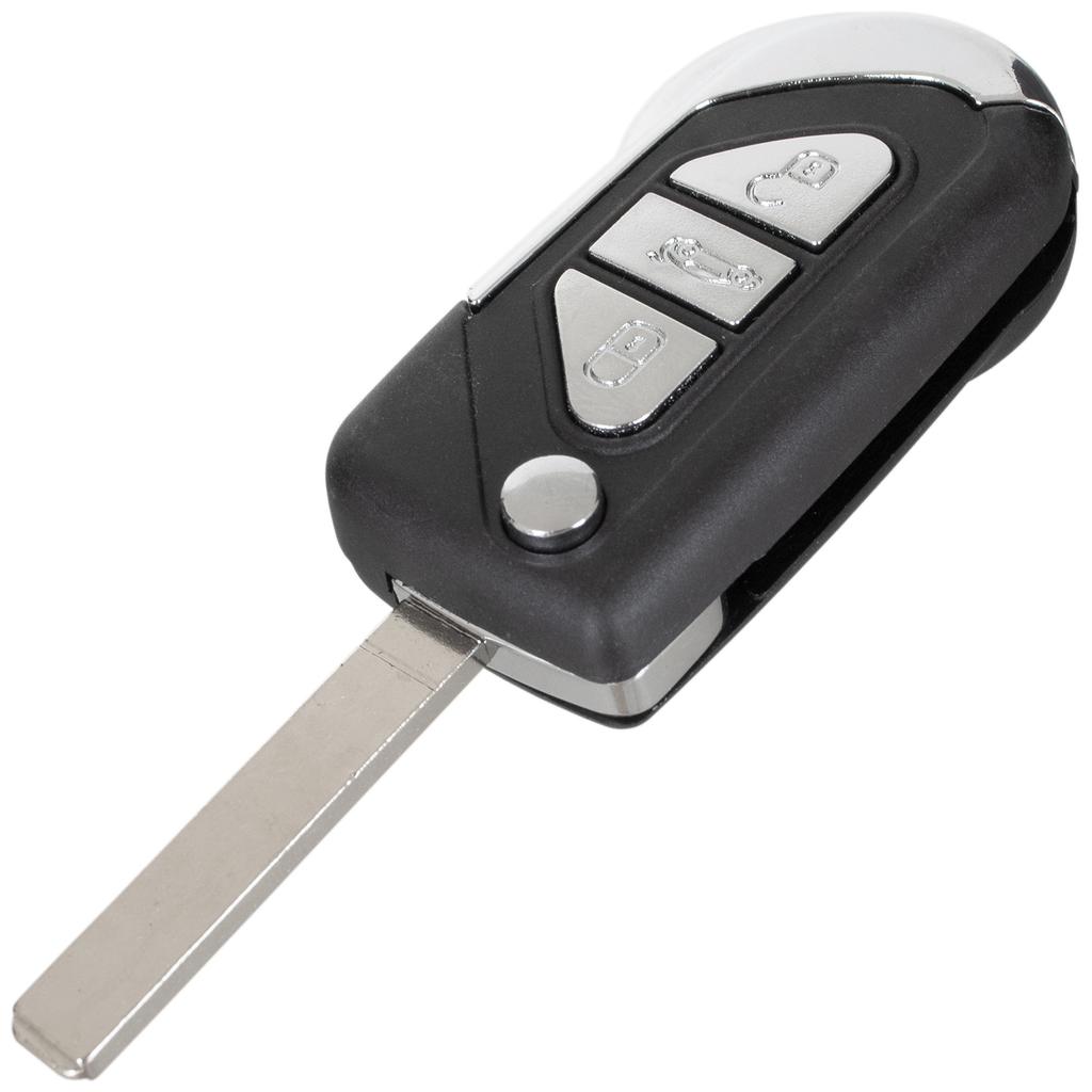 Citroen DS3 09-16 Remote Key Fob Housing, 3 Buttons