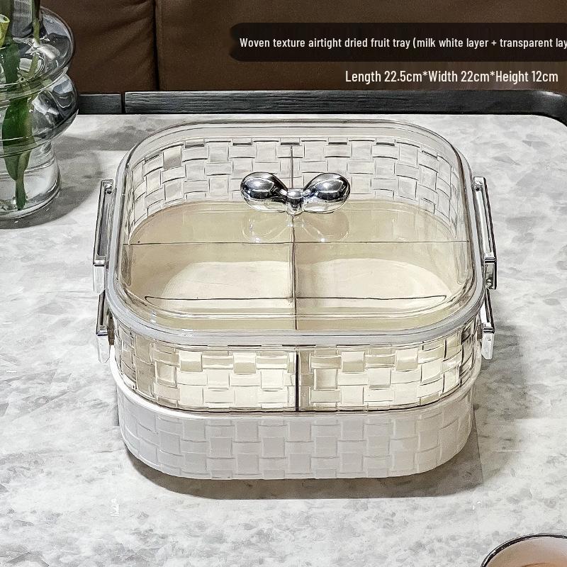 Rotating Multi-layer Nordic Fruit & Candy Box for Coffee Table