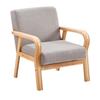 Accent Chair Side Chair Comfortable Reading Chair Wood Frame Lounge Chair for Balcony Bedroom Waiting Room Apartment Makeup Room