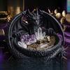 Dark Style Dragon Shaped Jewelry Tray Unique Dragon Trinket Bowl Room Decor