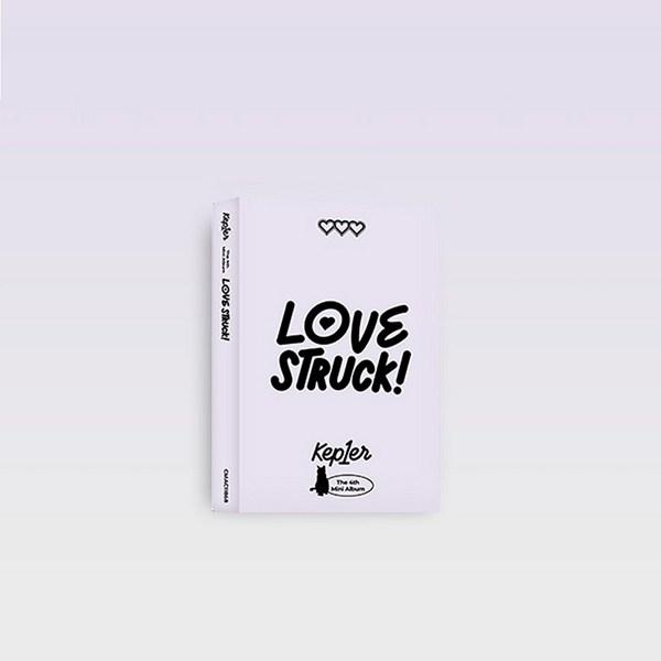 

Kepler Album Lovestruck 4th Mini Album LOVESTRUCK Platform (Cover + Mini Card + Selfie Photo Card, etc.)