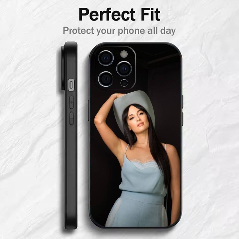 Aesthetic Of K-Kacey M-MusgraveS Phone Case For iPhone17,16,15,14,13,12 Plus,Max Soft Silicone Black Cover iPhone16plus