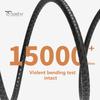 Running Headphone Wired Earphone Fevers Sound Quality HD-compatible Calling Wire Control 3.5mm Stereo Sports In-Ear Gaming Earbud for iPhone