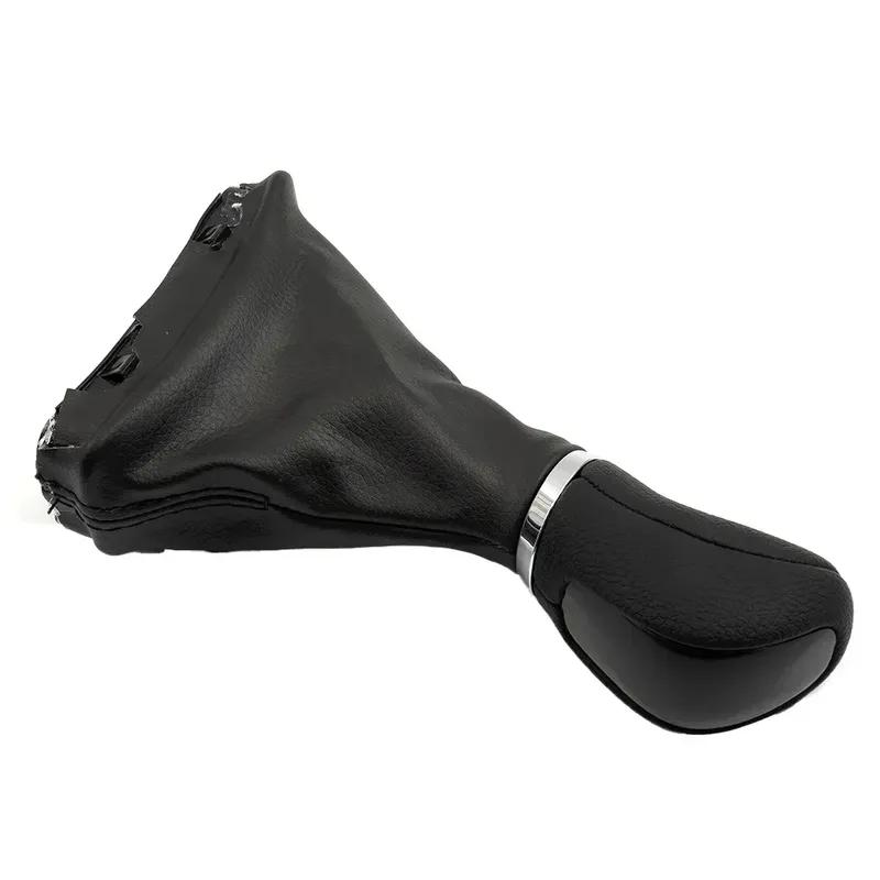 Black Automatic Gear Shift Knob With Gaitor Boot Fit For Mercedes For Benz W203 W204 Automatic Transmission Car Accessories