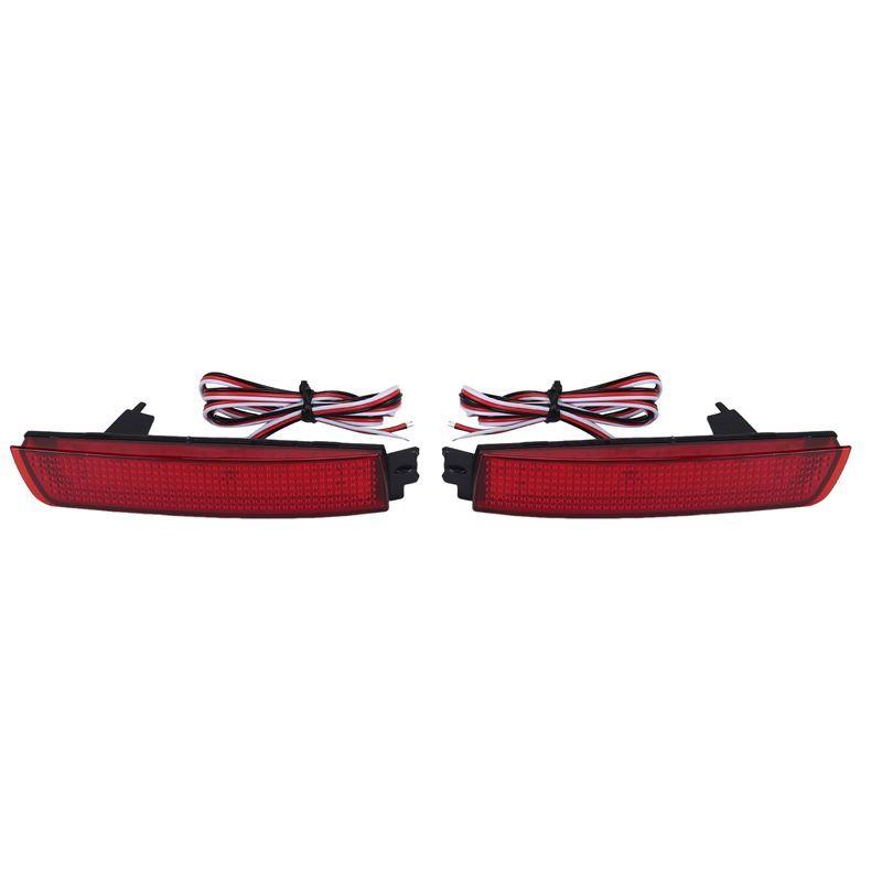 Well Red Lens Rear Bumper Reflector Lamp LED Tail Brake Light For Nissan Juke Murano Quest Sentra Infiniti FX35 265605C000