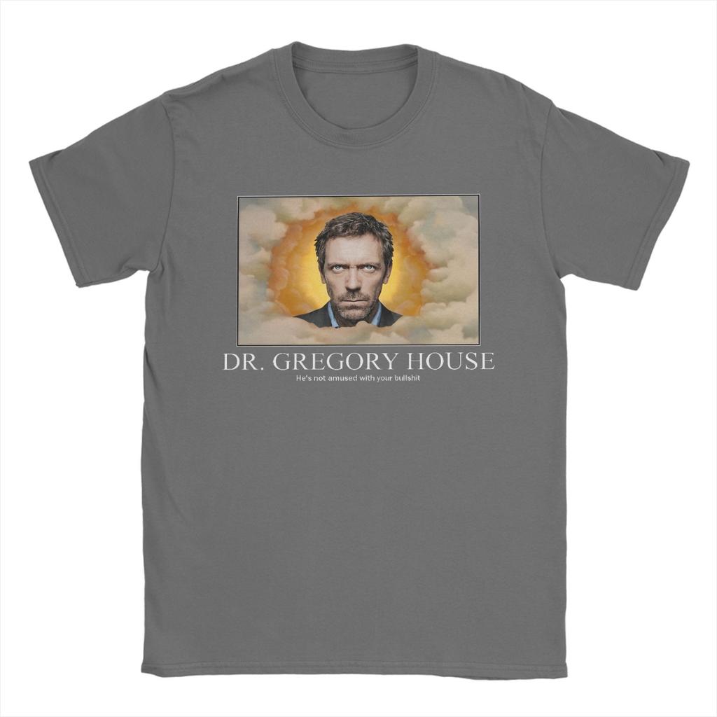 Dr Gregory House Vintage 2000s TV Show Doctor TShirt Beach  Cotton T Shirts For Adult Harajuku Print Tee Shirt  Clothing