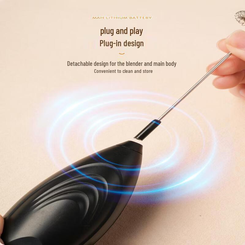ZISIZ Handheld Electric Milk Frother & Egg Beater