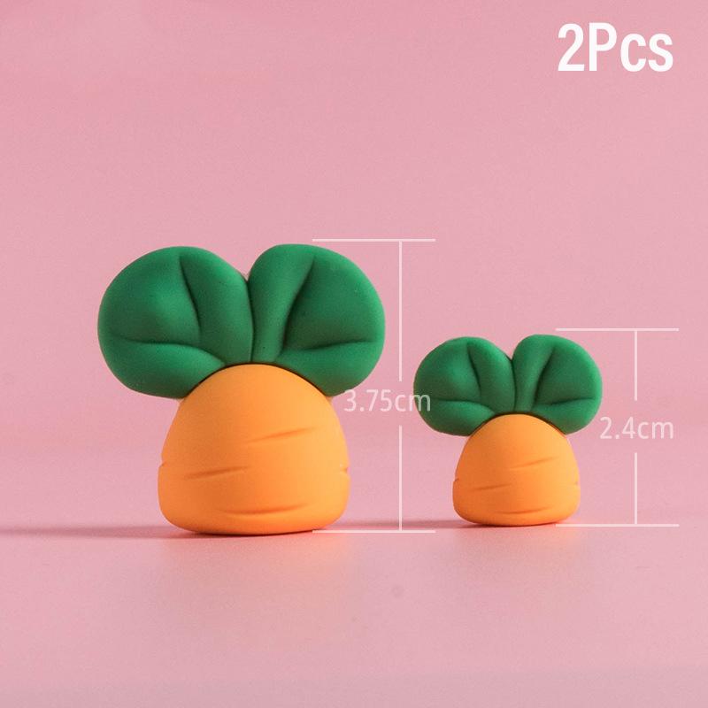 3D Mushroom Carrot Rabbit Cake Topper Jungle Theme Kids 1st Birthday Cake Topper Happy Easter Bunny Cake Decor Baby Shower