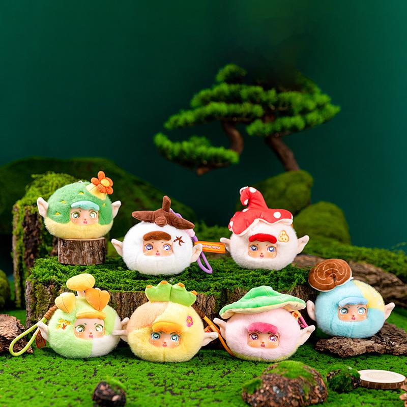Plant elf plush toy rich elf doll tide play creative bag pendant chance tide play