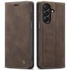Flip Wallet Case for Samsung Galaxy A27, Leather Magnetic Folio Cover with Card Holder, Kickstand - TPU Shockproof Durable Case