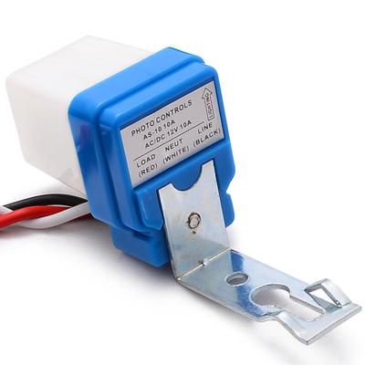 Waterproof 220V Automatic Street Light Controller AS-10 Rainproof Induction Switch