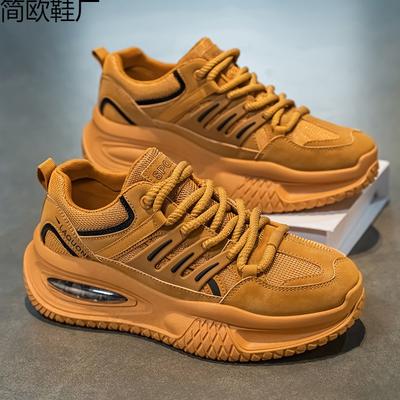 Herrenschuhe Frühling neu trendige Marke vielseitig Freizeit Jugend Sport Laufen erhöht Höhe