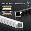 Dreieckiger V-förmiger LED-Lichtkanal, 45° Winkel, Hohe Helligkeit, Kein Nuten erforderlich, Lineare Seitenlichtquelle aus Aluminium.