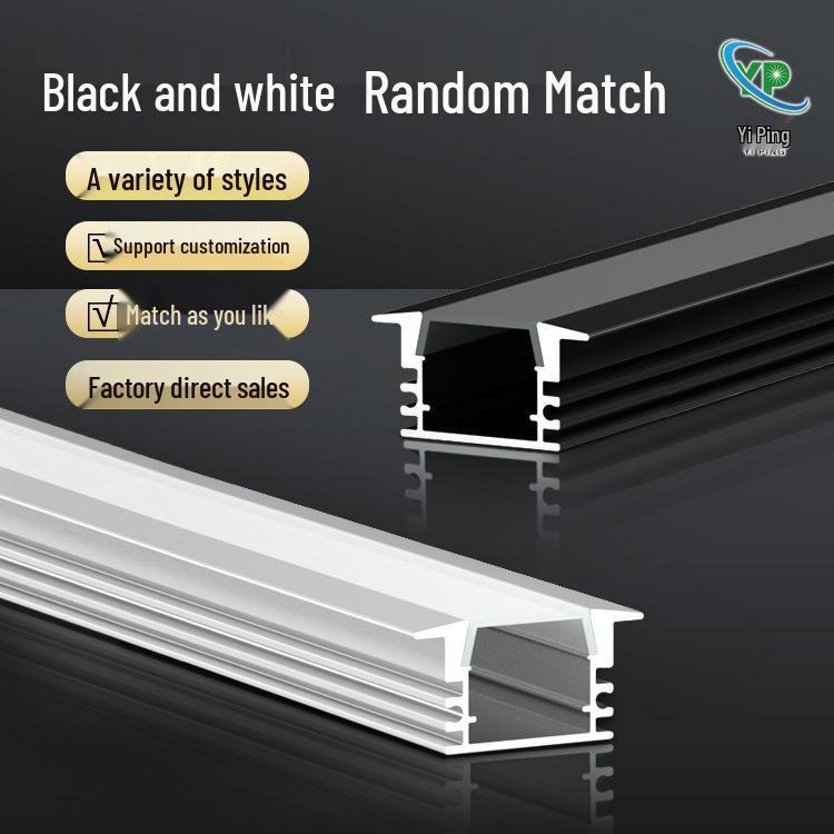 Dreieckiger V-förmiger LED-Lichtkanal, 45° Winkel, Hohe Helligkeit, Kein Nuten erforderlich, Lineare Seitenlichtquelle aus Aluminium.