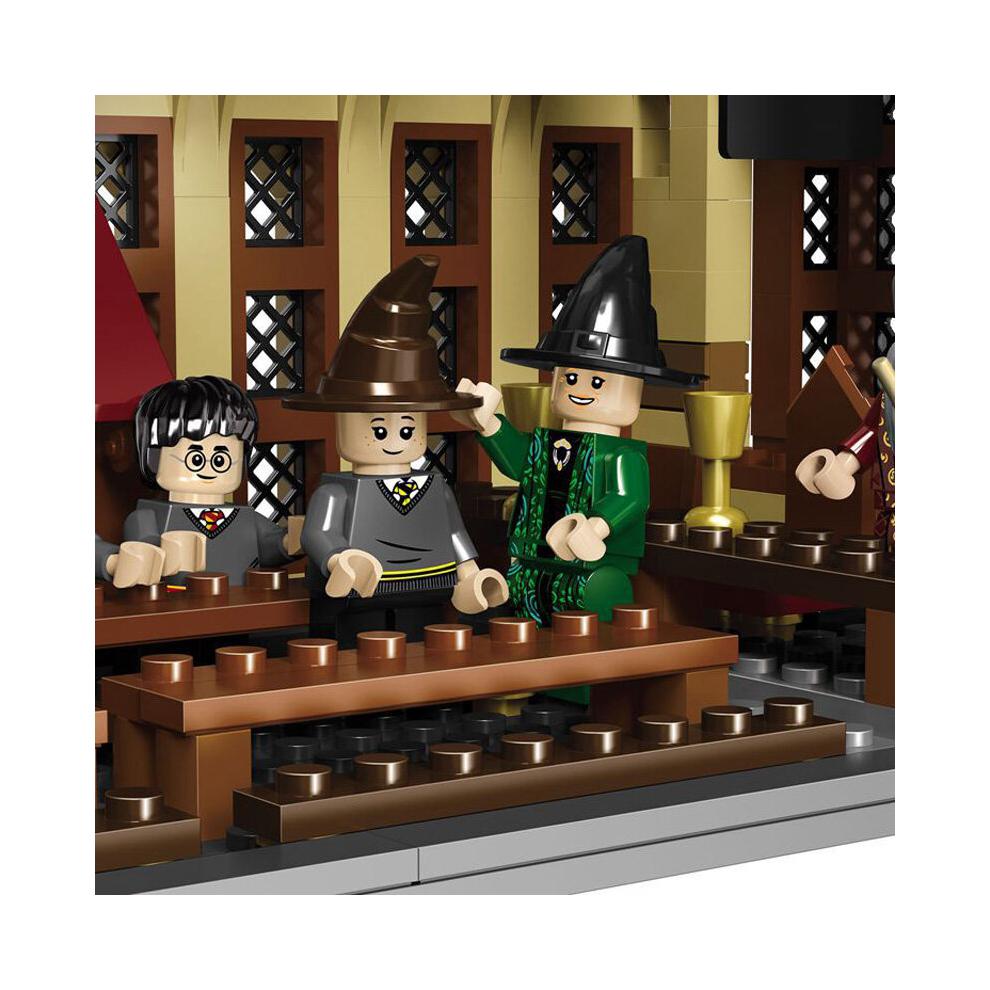 Harry Potter Zweinstein Grote Zaal Kasteel Speelgoed, Cadeau-idee voor Tovenaarswereld Fan, Bouwpakket voor Kinderen