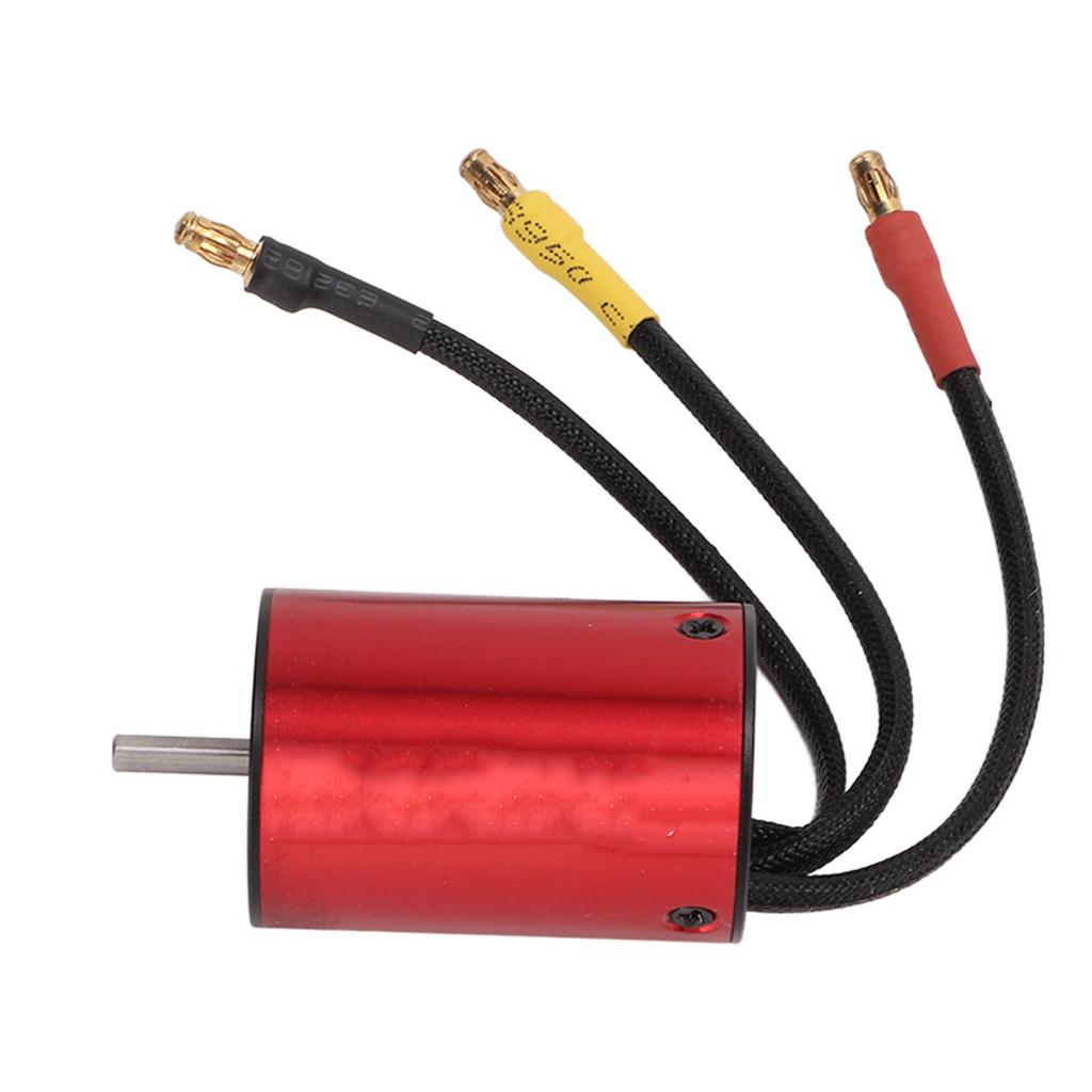 4500KV Brushless Motor High Torsion CNC Machining High Toughness 50000 RPM Brushless Motor for 1/16 for 1/14 RC Cars