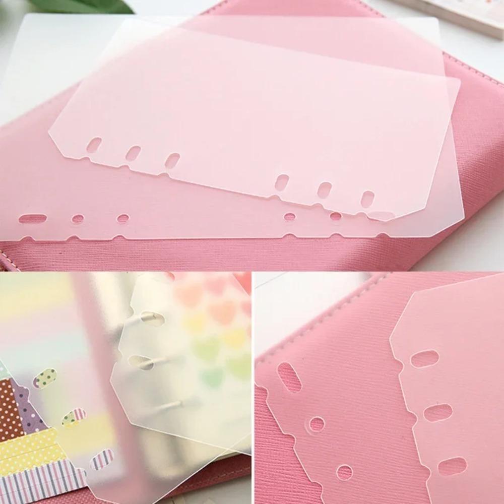 2 st PP Spiralbindare Sidoavdelare DIY Påfyllning Spiralbindare Indexkort Student