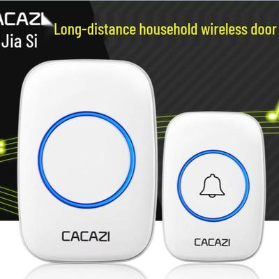 Campainha Sem Fio Impermeável com Flash, Sino a Pilhas e Pager para Idosos