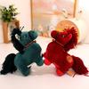 Horse Cartoon Plush Toy Cute Animal Doll Room Decorations Children Gift Holiday