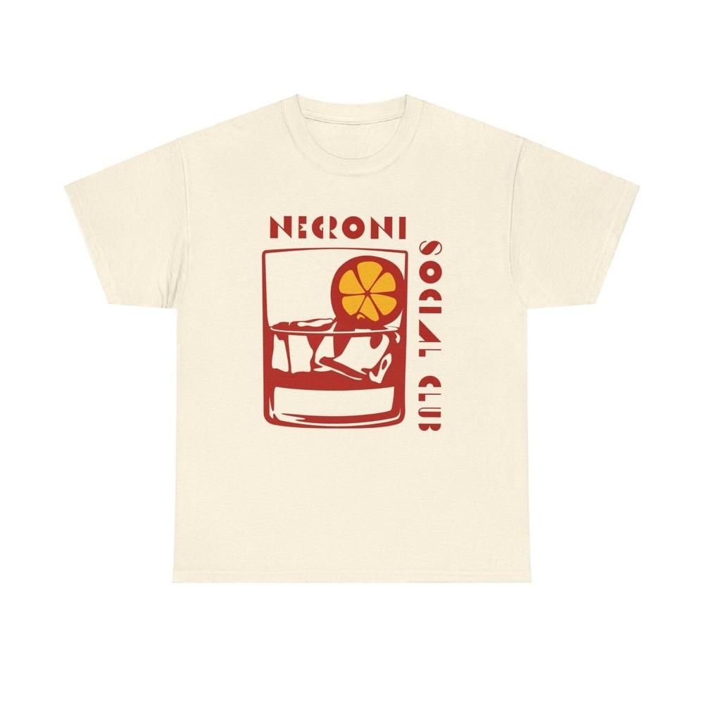 Negroni Social Club Short Sleeve TShirt  Gift  Unisex T Shirt  Graphic T Unisex T-Shirt XXXL