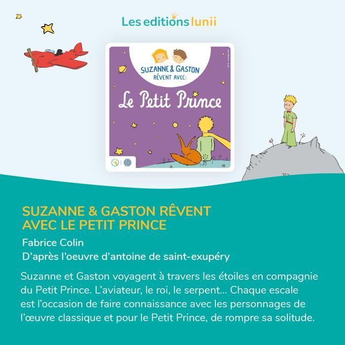 Jeu tablette - lunii - coffret suzanne et gaston - 12 histoires audio - pour enfants dès 5 ans - mixte