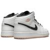 Air Jordan 1 Mid GS White Arctic Orange Kids Sneakers Anthracite 554725-180