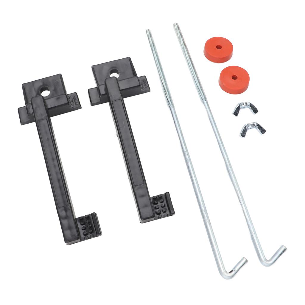 Battery Hold Down Kit with 10in J Boits Metal Stable Fixation Battery Tie Down Bracket for Most Car Battery