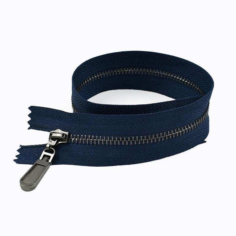 3Pcs Meetee 3# Metal Zippers 15-70cm Close/Open End Zips Bags Purse Clothes Decorative Zipper Repair DIY Sewing Accessories