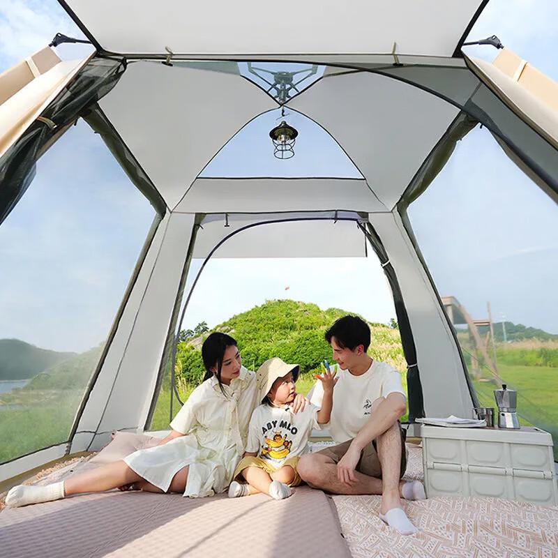 Handun 5-8 Person Portable Camping Tent Set