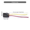 Vehicle Alternator Connector Alternator Plug for Replacement 2 Pins Alternator Plug Automoticve Accessories