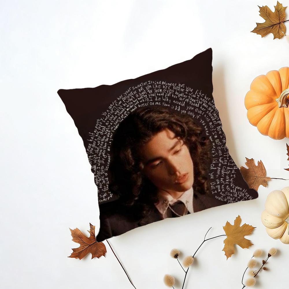 Conan Gray Holidays Cushion Cover Iceland Washable Linen Soft  for Daily Sofa Bed Home Room Decor