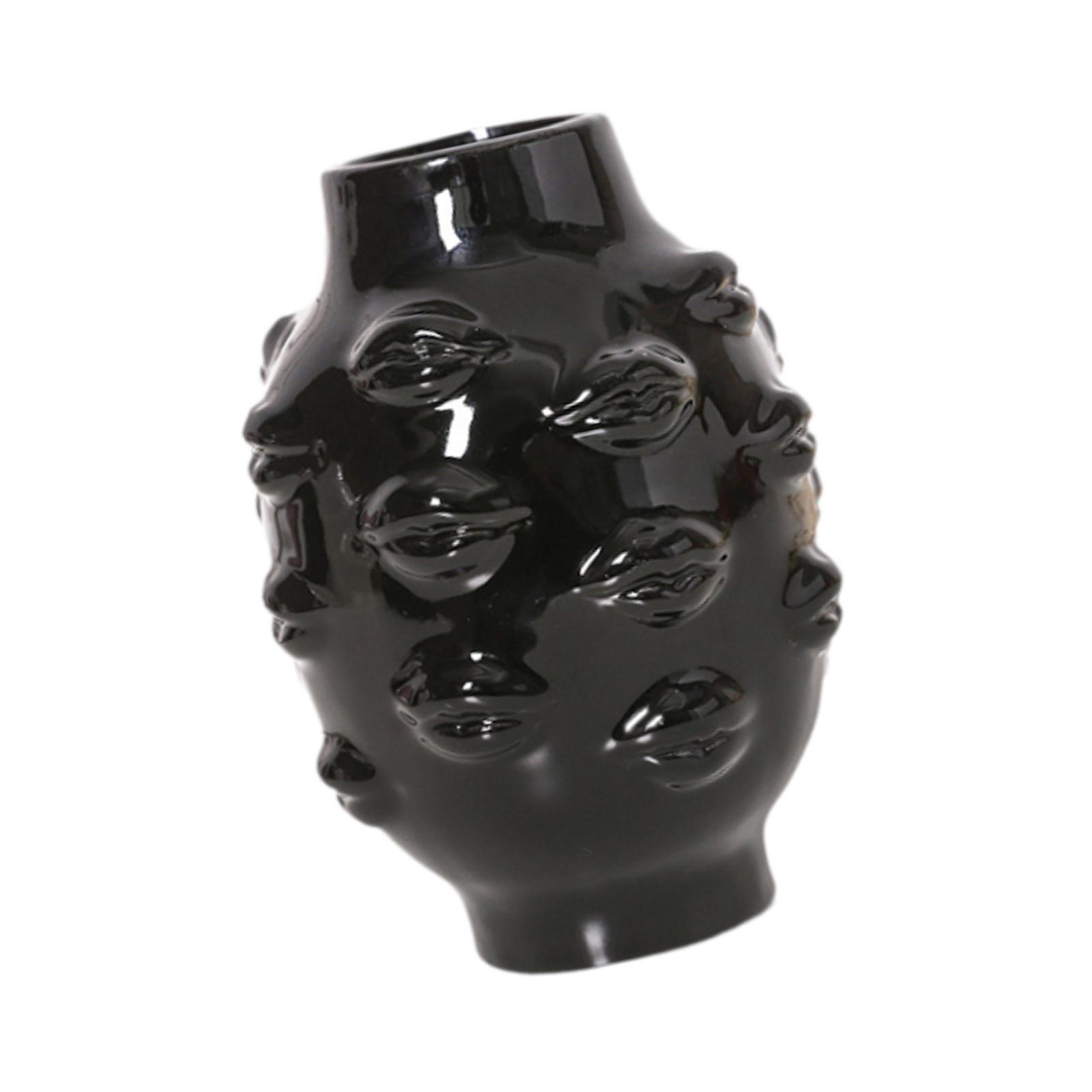

Creative Lips Vase Home Decor for Dry Fresh Flower Ideal Gift Modern Minimalist Vase for Cafe Garden Shop Window Mantel Desktop